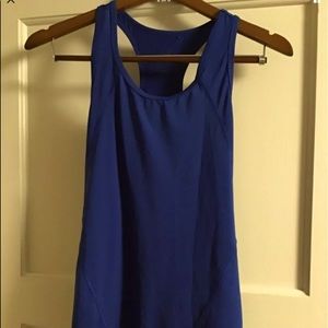 Yas Sport blue athletic tank top size 8